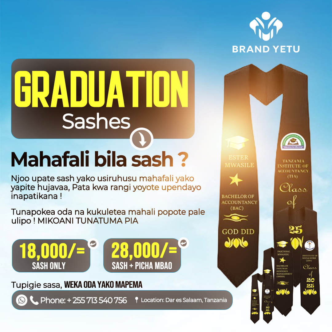GRADUATION SASHES